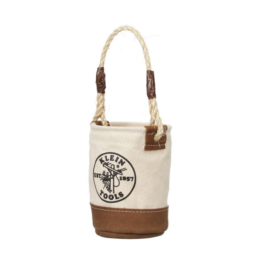 4 in. Leather Bottom Mini Tool Bucket - Hercitys