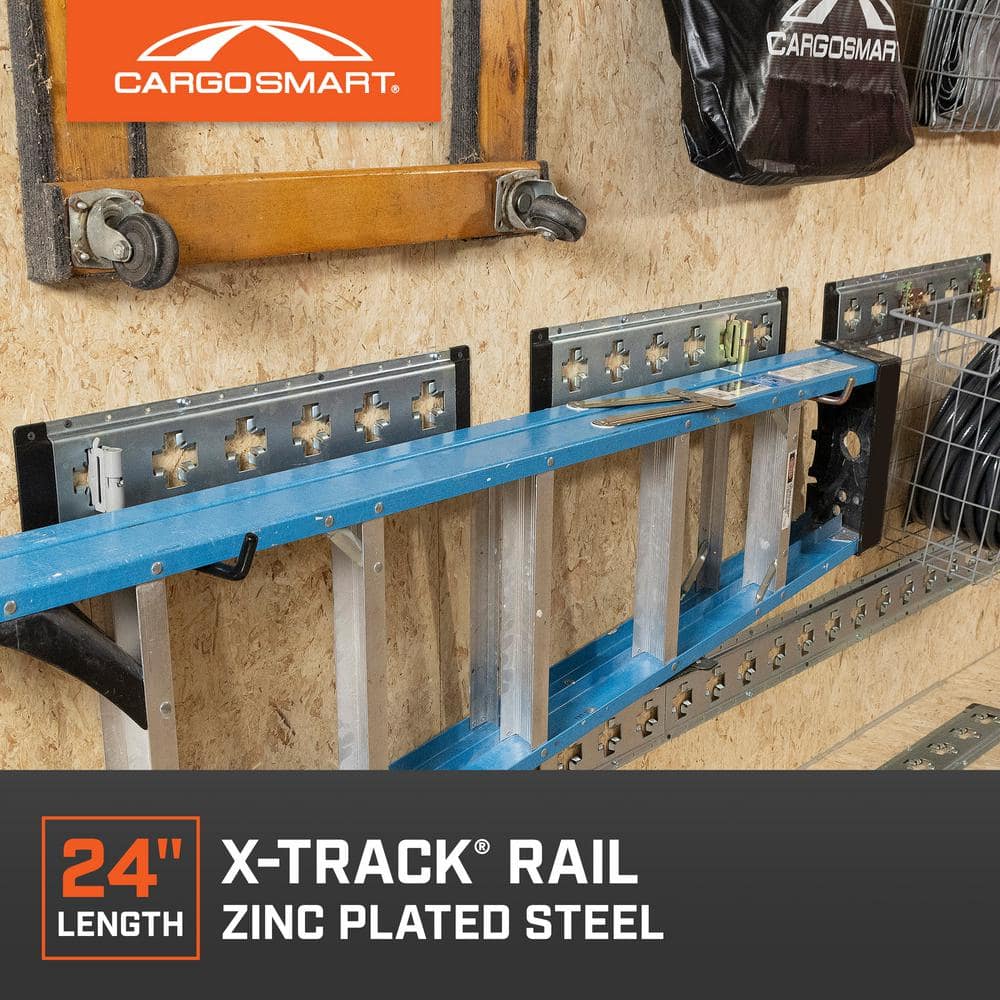 24 in. X-Track Rail (1-Pack) - Hercitys