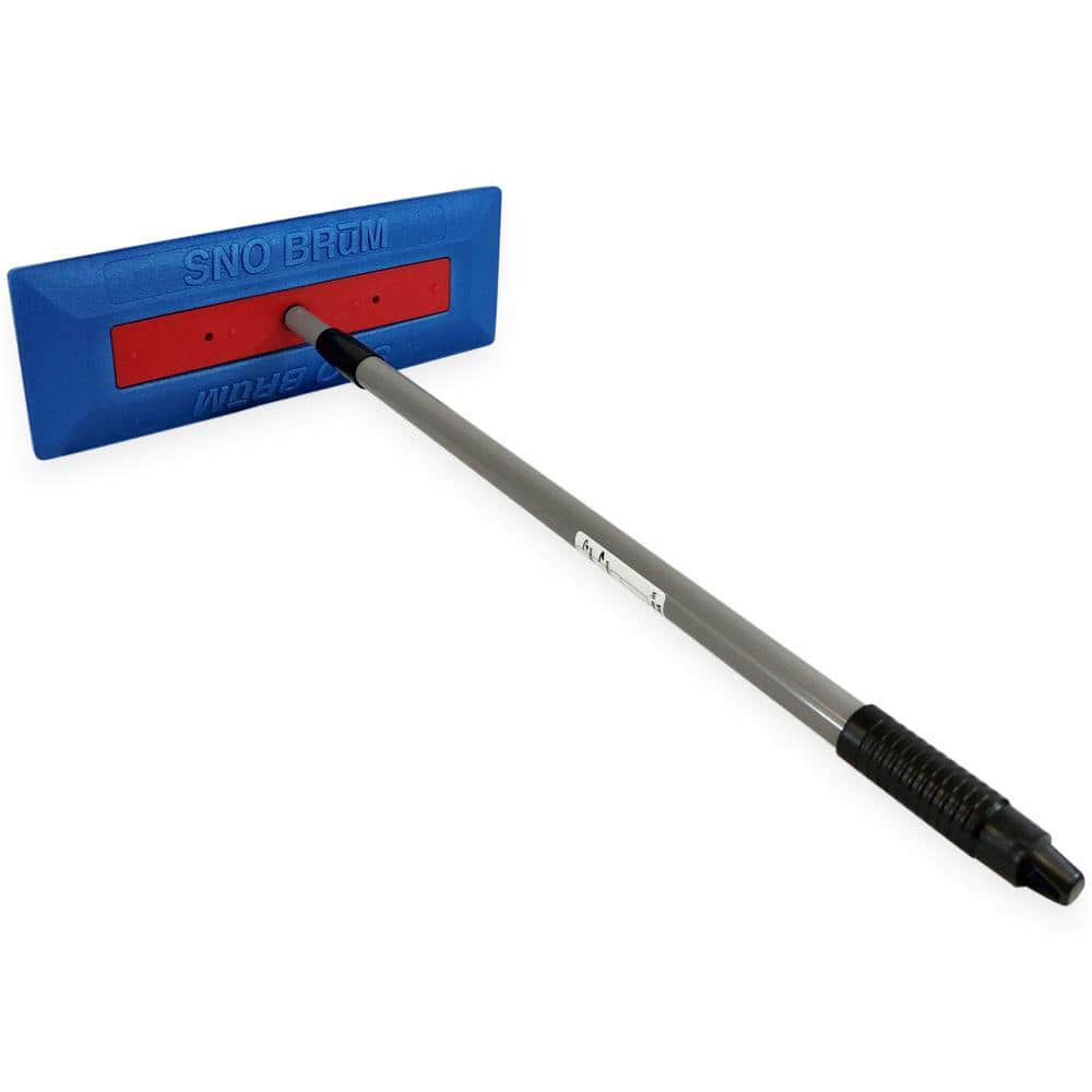17 in. W Snow Broom with 48 in. Telescoping Handle - Hercitys