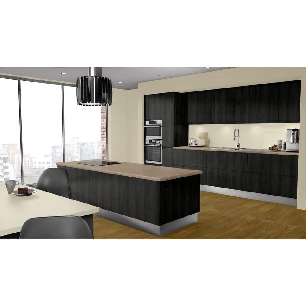 5 ft. x 12 ft. Laminate Sheet in Landmark Wood with Premium SoftGrain Finish - Hercitys