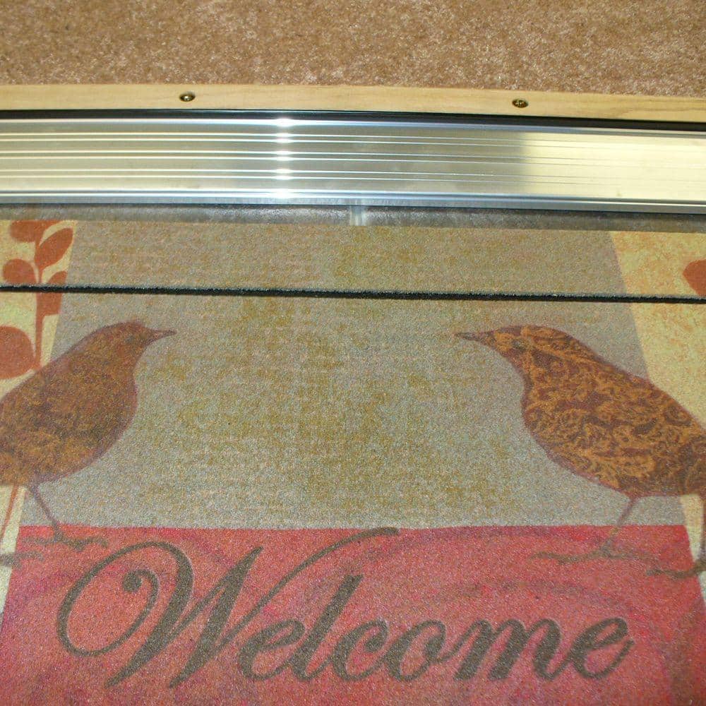 3-1/2 in. x 89-1/2 in. Aluminum Threshold - Hercitys