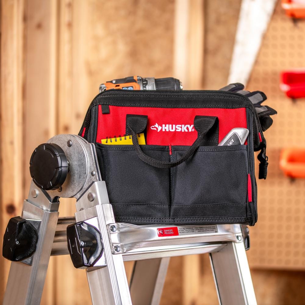 12 in. 4-Pocket Zippered Tool Bag (2-Pack) - Hercitys