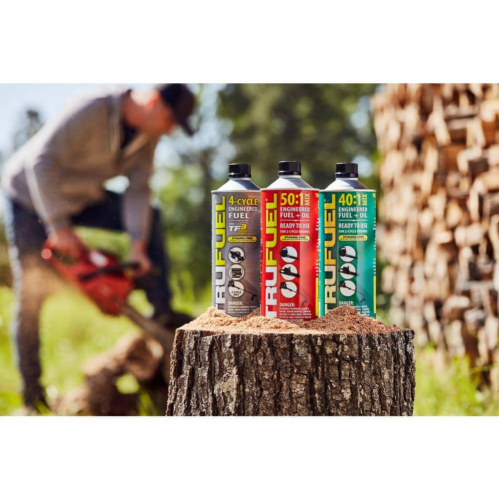 2-Cycle 50:1 Pre-Mixed Fuel and Oil 32 oz. (6-Pack) - Hercitys