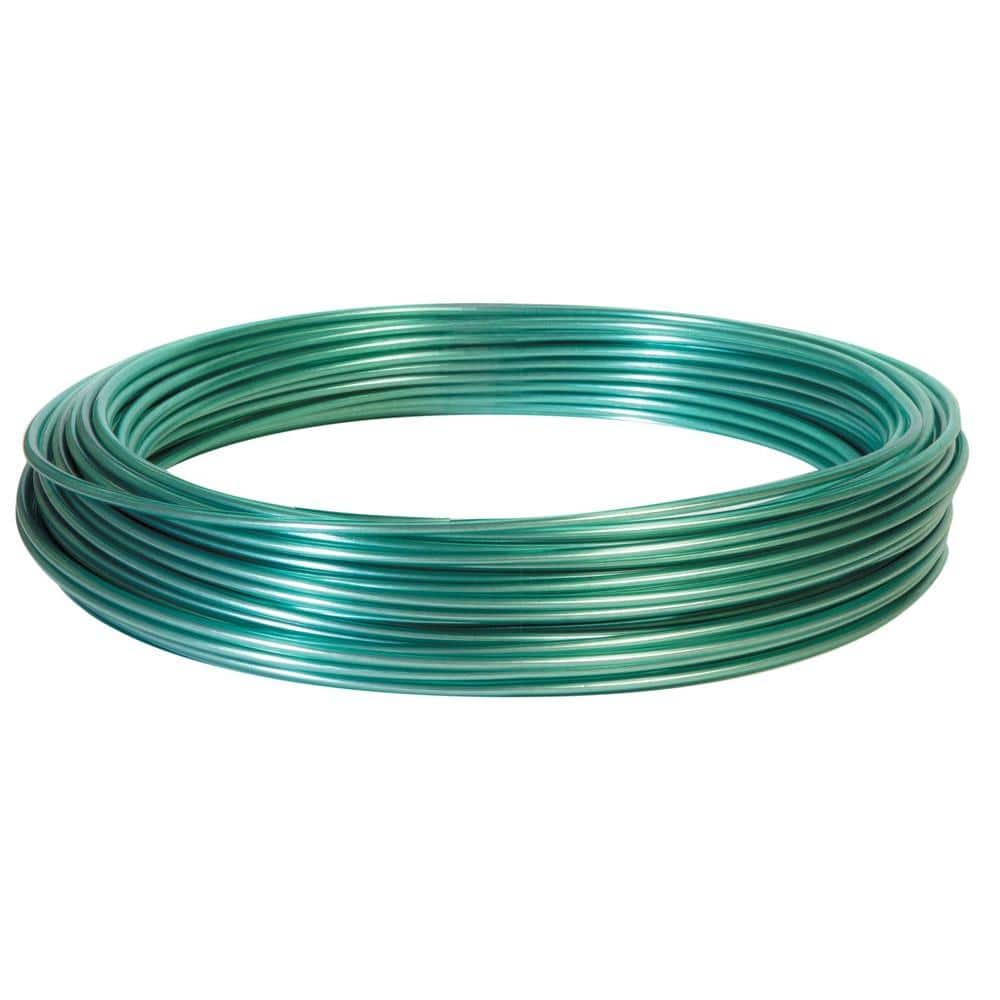 100 ft. 100 lb. 14-Gauge Plastic-Coated Galvanized Wire - Hercitys