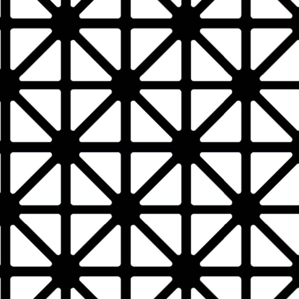 1 ft. x 2 ft. Union Jack Aluminum Sheet in Graphite - Hercitys