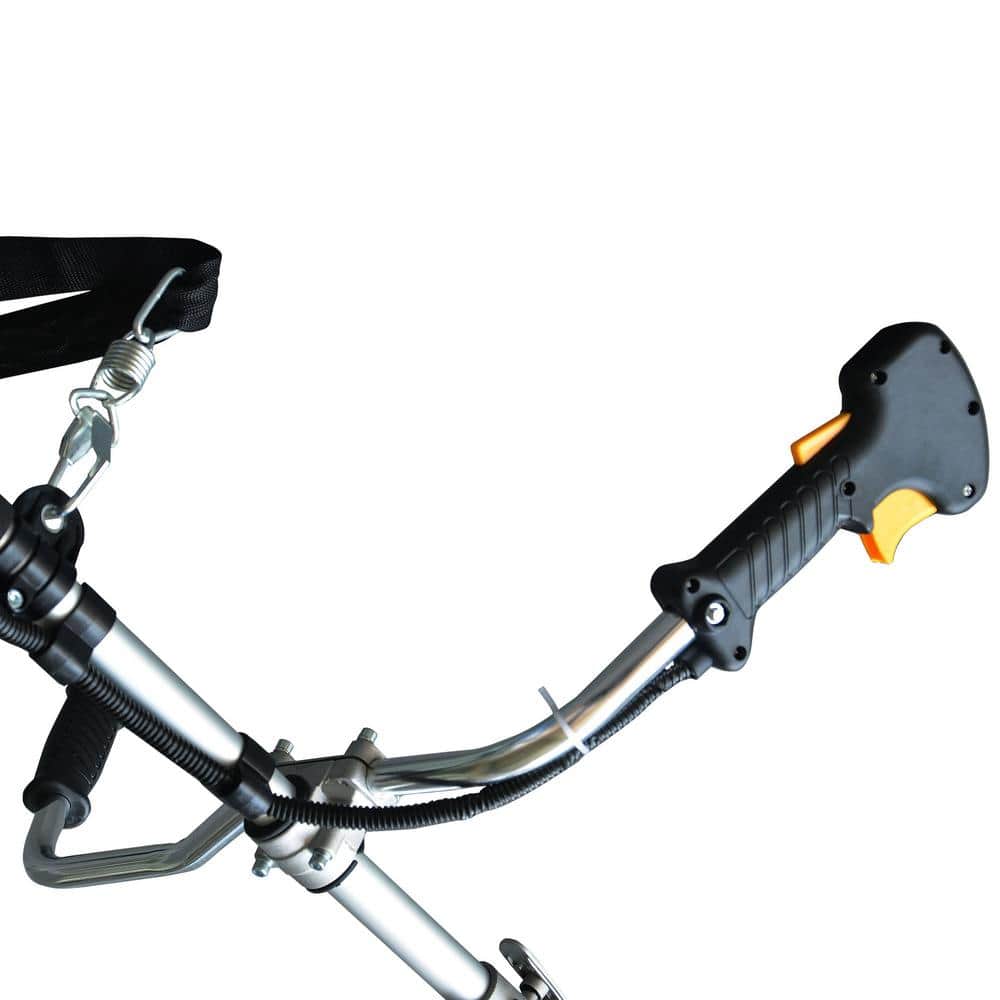 2-Stroke 42.7 cc Straight Shaft Trimmer and Brush Cutter Combo - Hercitys