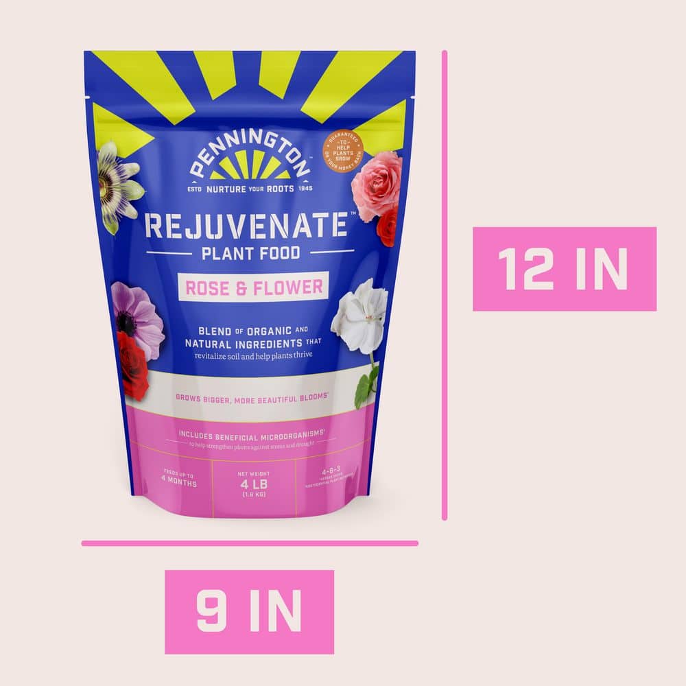 4 lbs. Rejuvenate Rose and Flower Plant Food 4-6-3 - Hercitys