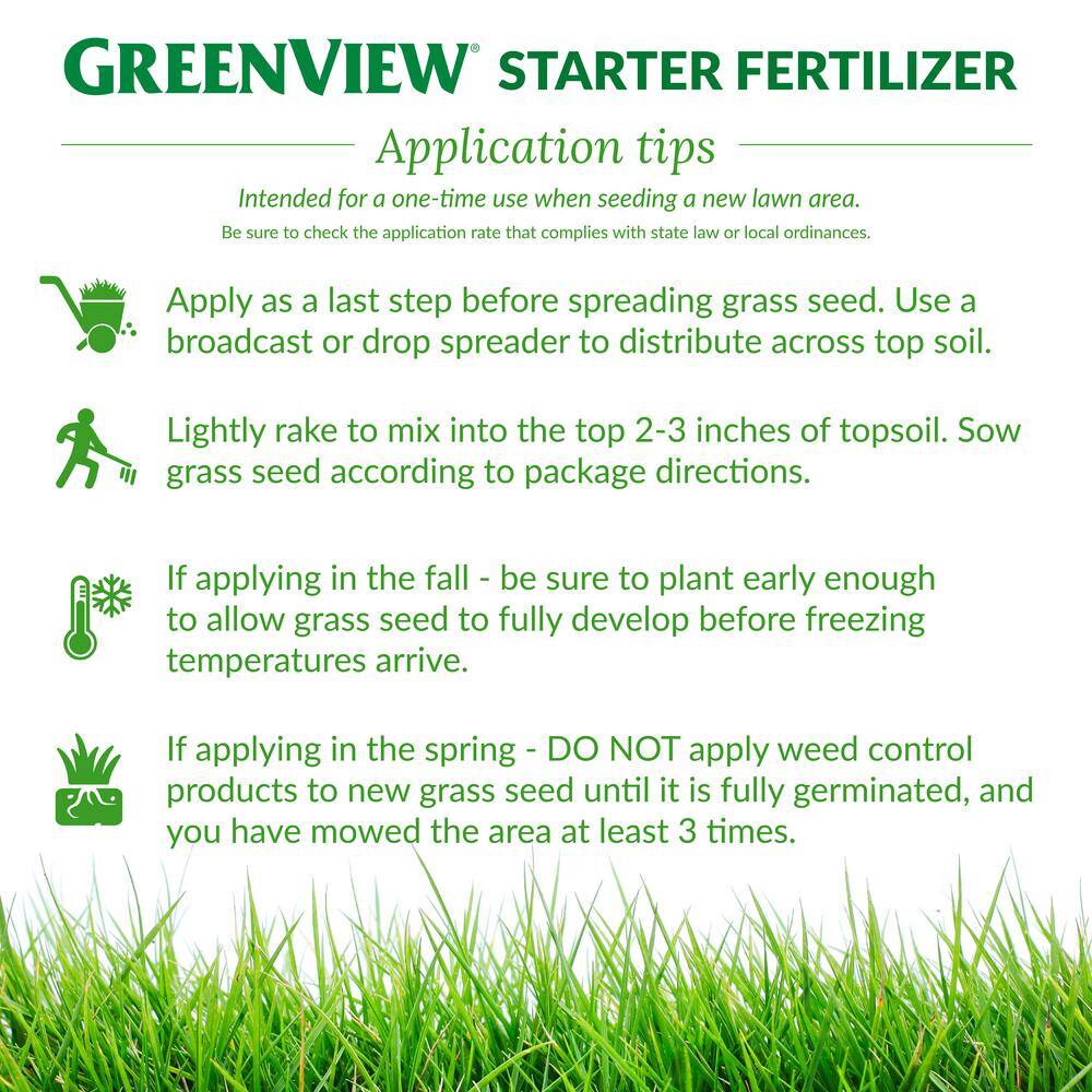 48 lbs. Starter Fertilizer, Covers 15,000 sq. ft. (10-18-10) - Hercitys