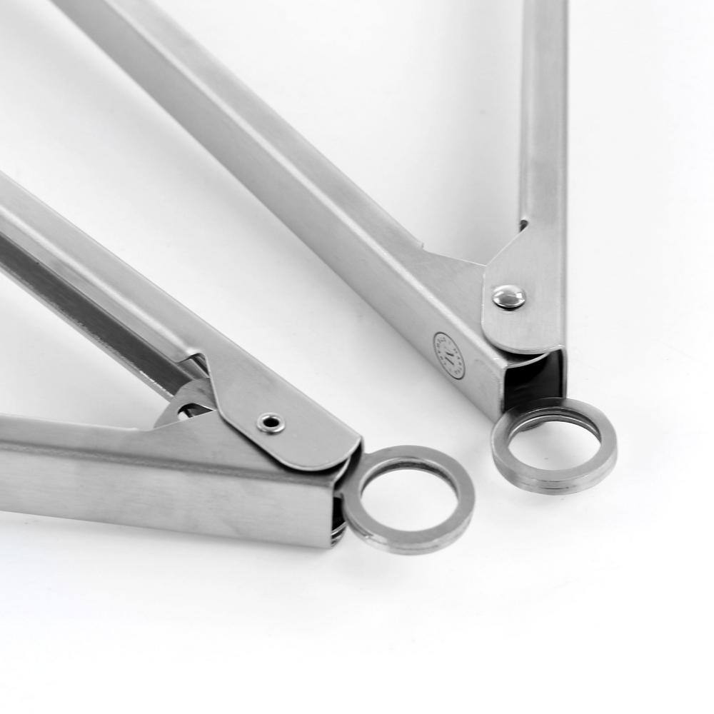 2 Piece Stainless Steel Tongs - Hercitys