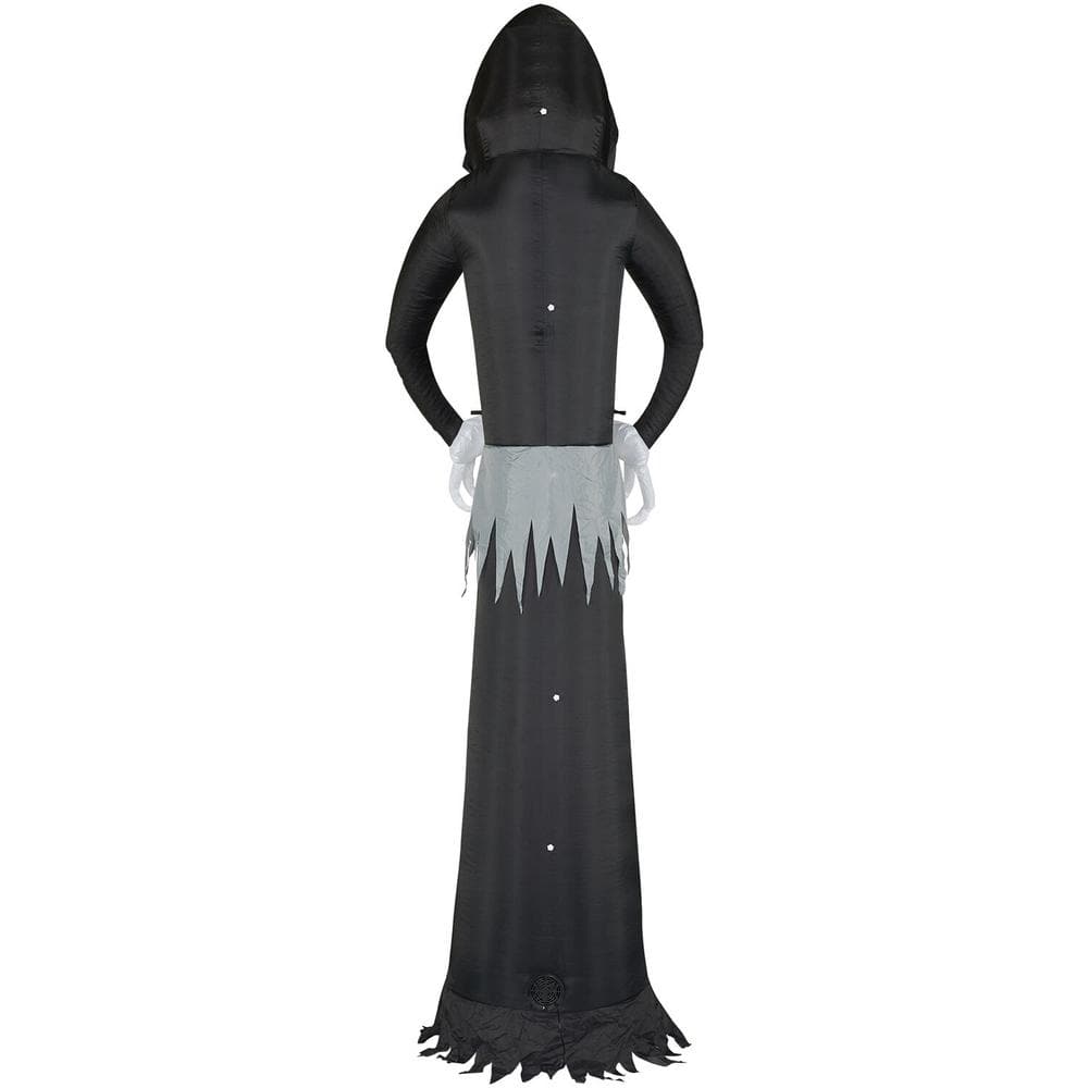 12 ft. Ghost Halloween Inflatable with Lights - Hercitys