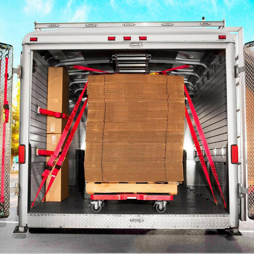 16 ft. x 2 ft. Ratchet Strap Kit with Hooks and Fasteners - Hercitys