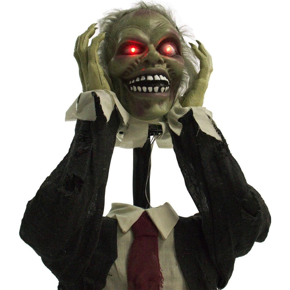 20 in. Touch Activated Pop-Up Animatronic Ghoul - Hercitys