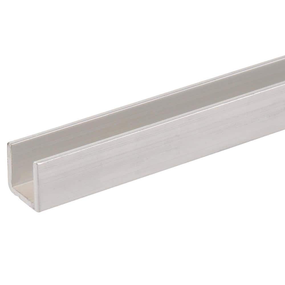 3/8 in. Wide (Inside) x 8 ft. Aluminum Trim Channel - Hercitys