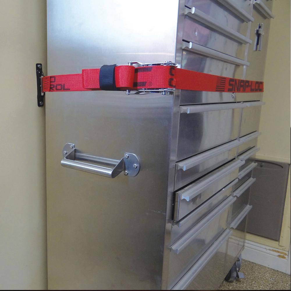 16 ft. x 2 ft. Ratchet Strap Kit with Hooks and Fasteners - Hercitys