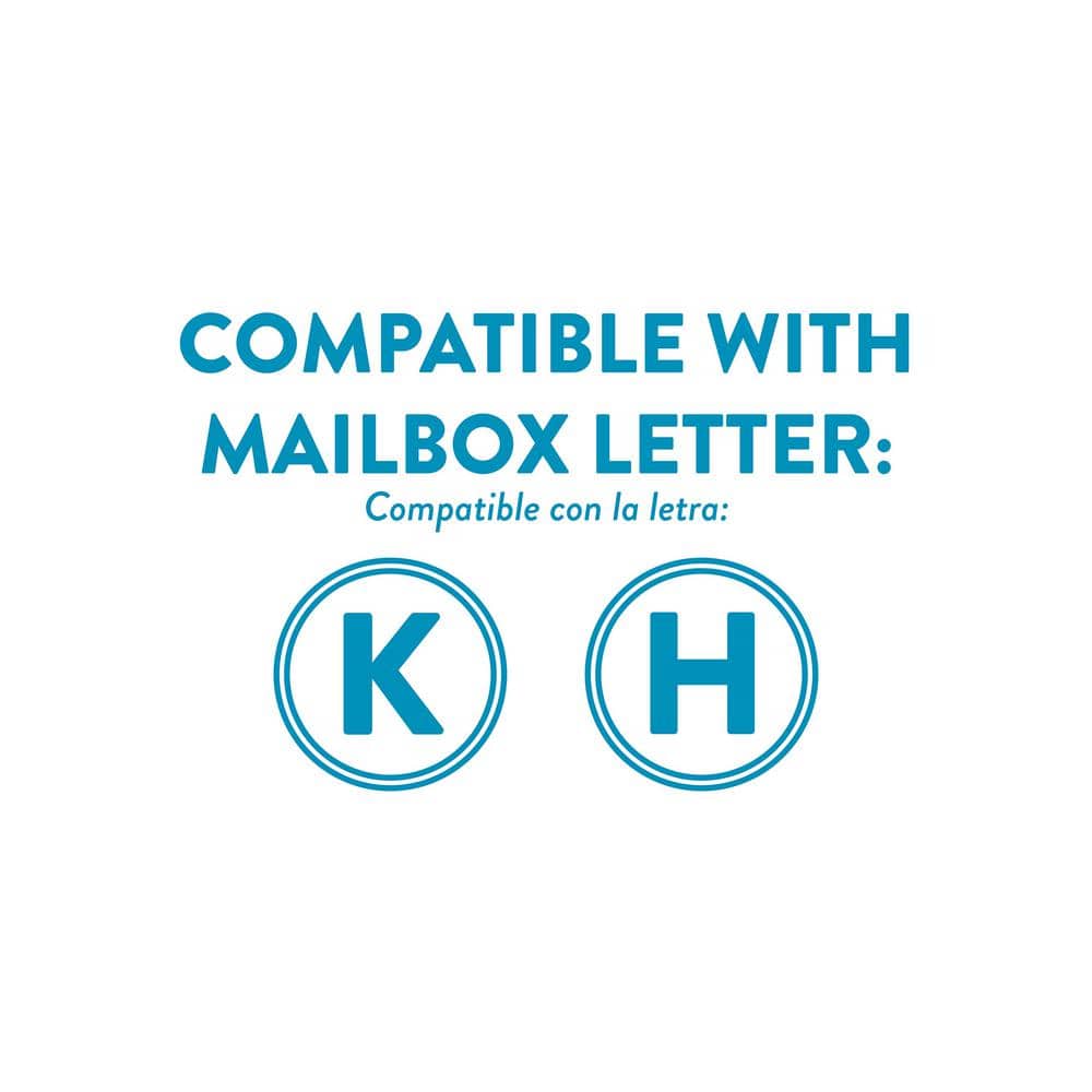 46-1/2 in. Steel Standard Graphite Bronze Mailbox Post - Hercitys