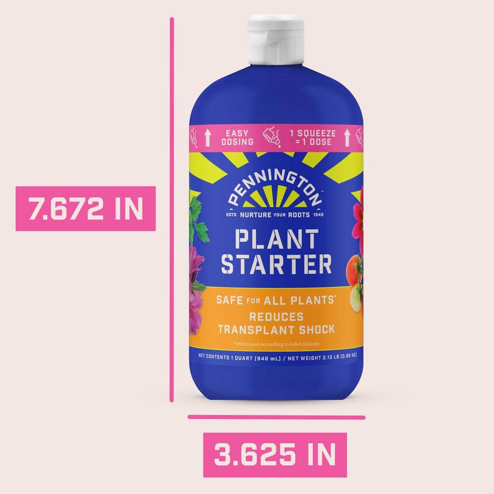 32 oz. Liquid Plant Starter with Easy Dose (2-Pack) - Hercitys