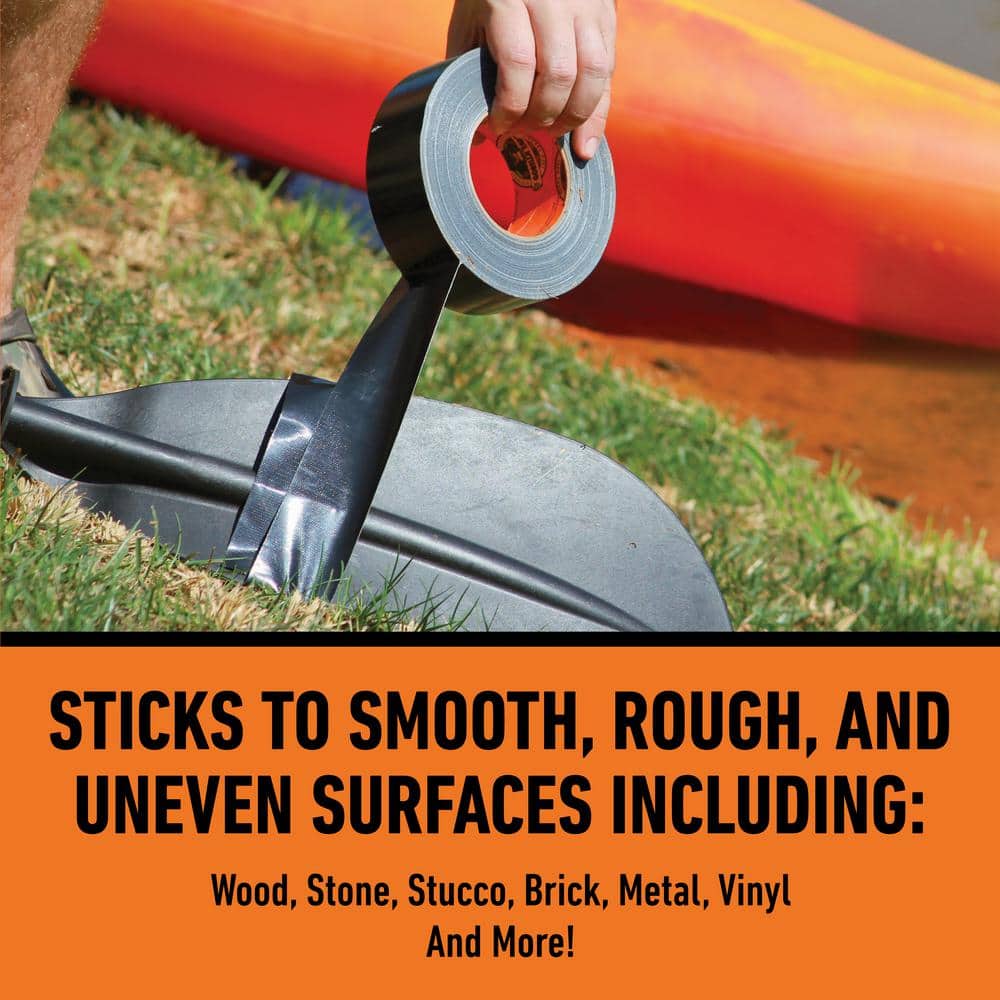 30 yd Black Duct Tape (Case of 16) - Hercitys