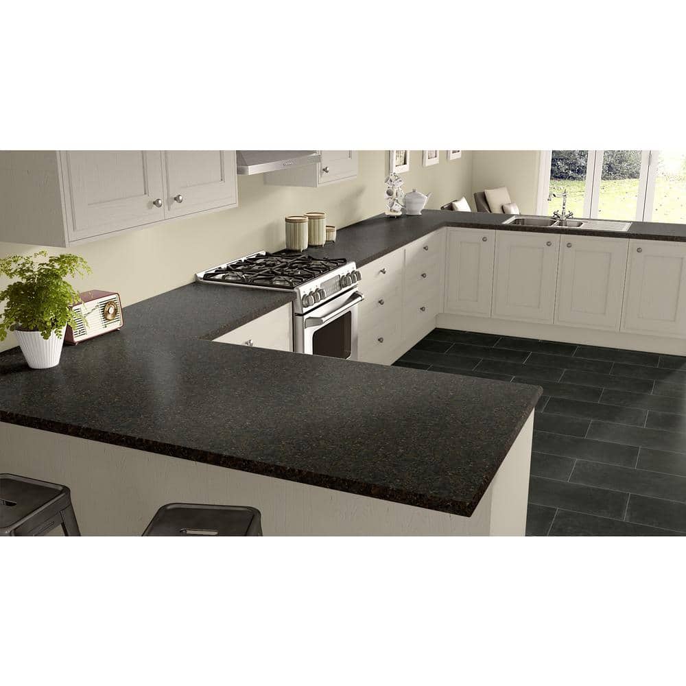 5 ft. x 10 ft. Laminate Sheet in Spicewood Springs with Premium Quarry Finish - Hercitys