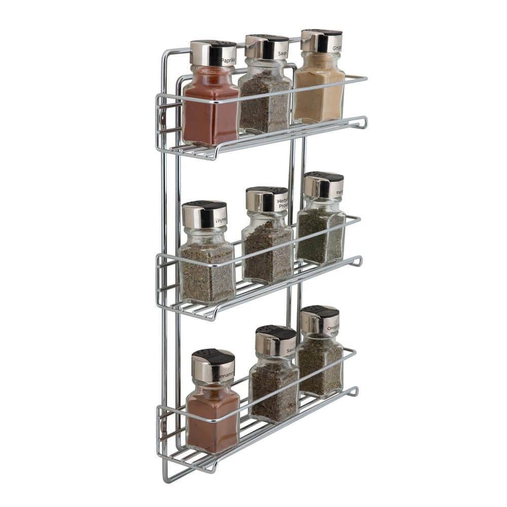 3-Tier Wall Mounted Spice Rack - Hercitys