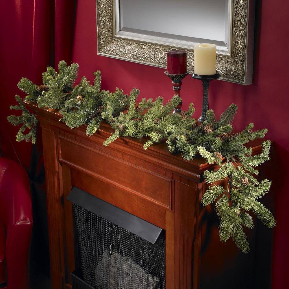 5 ft. Artificial Garland with Pine and Pinecone - Hercitys