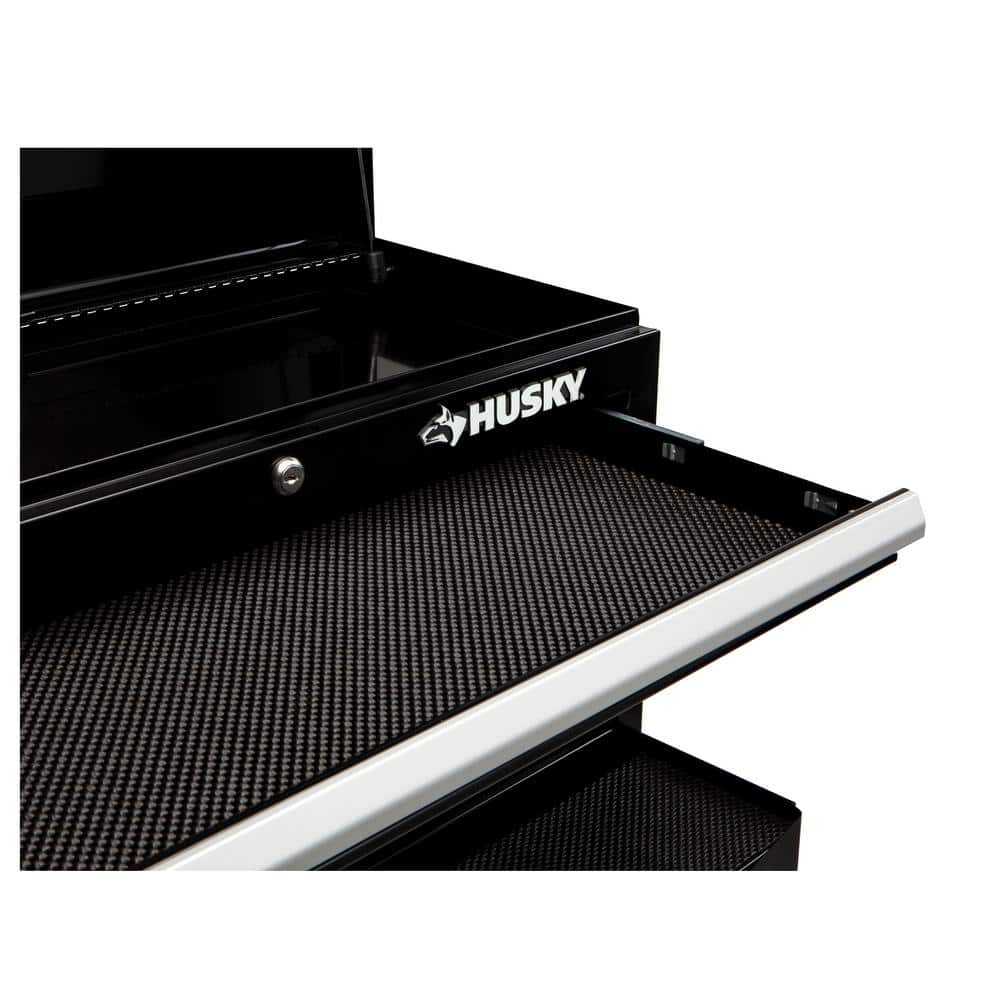 26 in. W x 12 in. D Standard Duty 4-Drawer Top Tool Chest in Gloss Black - Hercitys