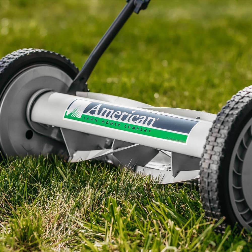 18 in. 5-Blade Manual Walk Behind Reel Lawn Mower - Hercitys