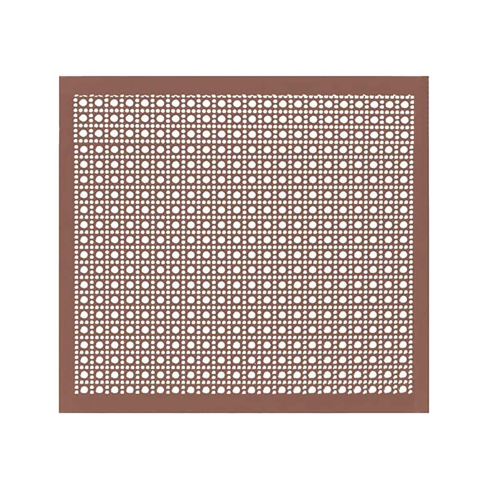 3 ft. x 3 ft. Aluminum Venetian Bronze Lincane Sheet - Hercitys