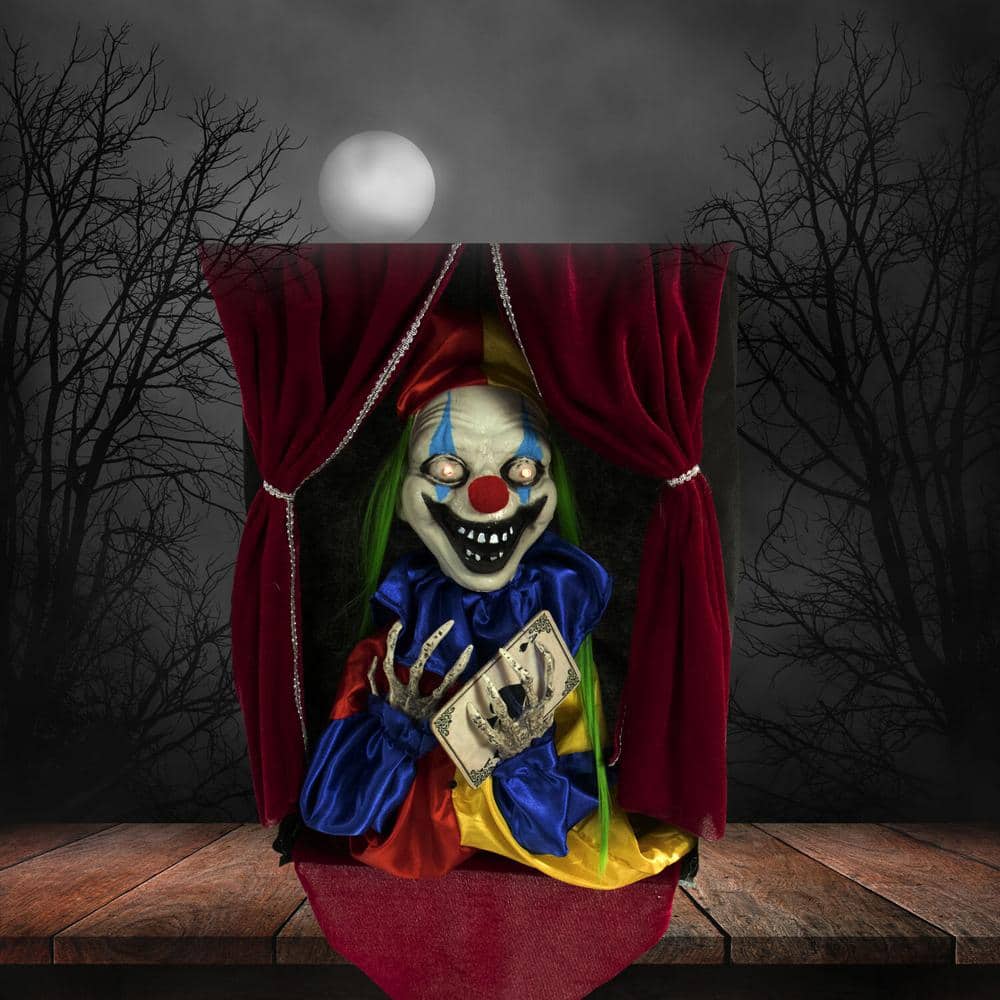 27 in. Touch Activated Animatronic Clown - Hercitys