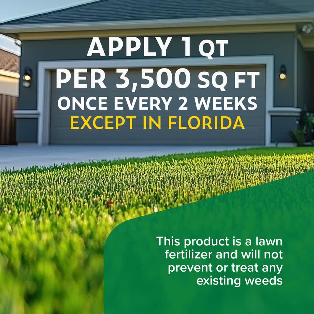 32 oz. 3,500 sq. ft. All Season Ready-to-Spray Concentrate Liquid Lawn Fertilizer - Hercitys