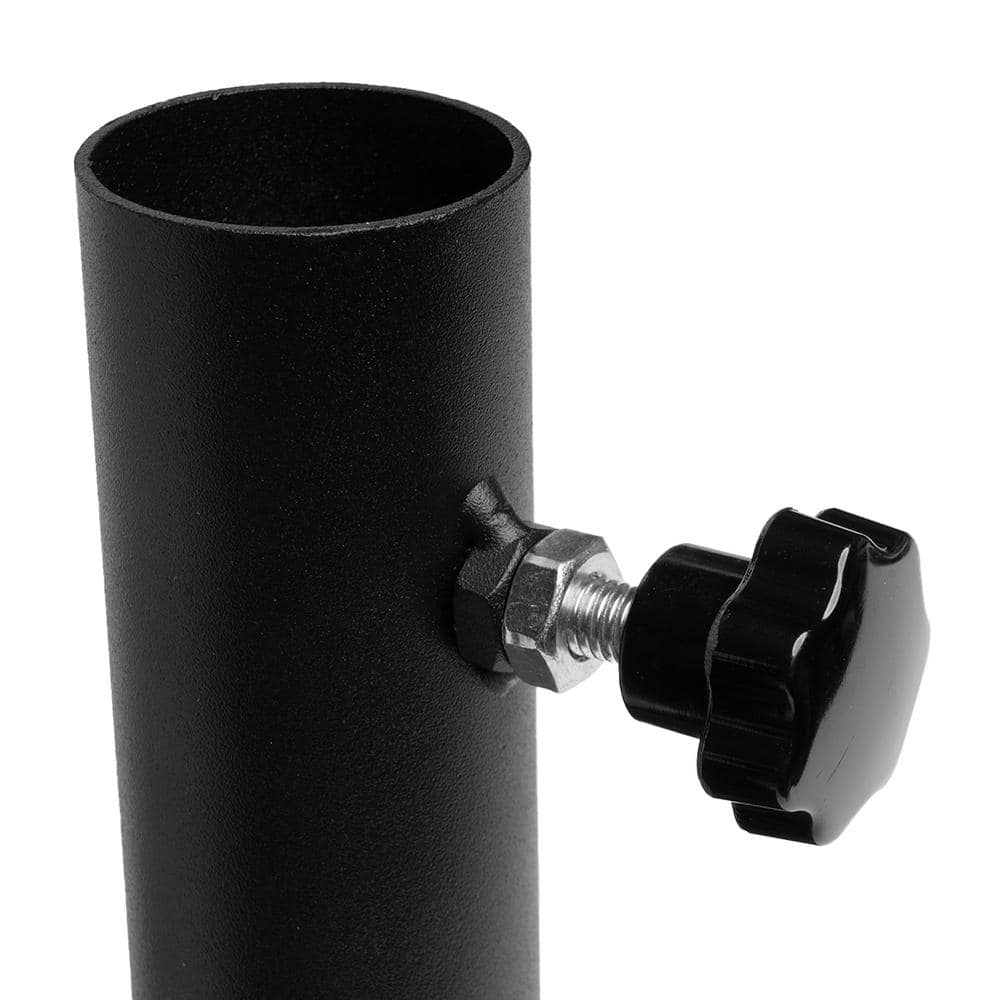 2 in. Universal Hitch Mount Triple-Flag Pole Holder - Hercitys