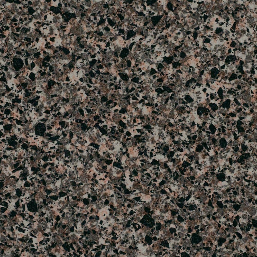 4 ft. x 8 ft. Laminate Sheet in Blackstar Granite with Premium High Gloss Finish - Hercitys