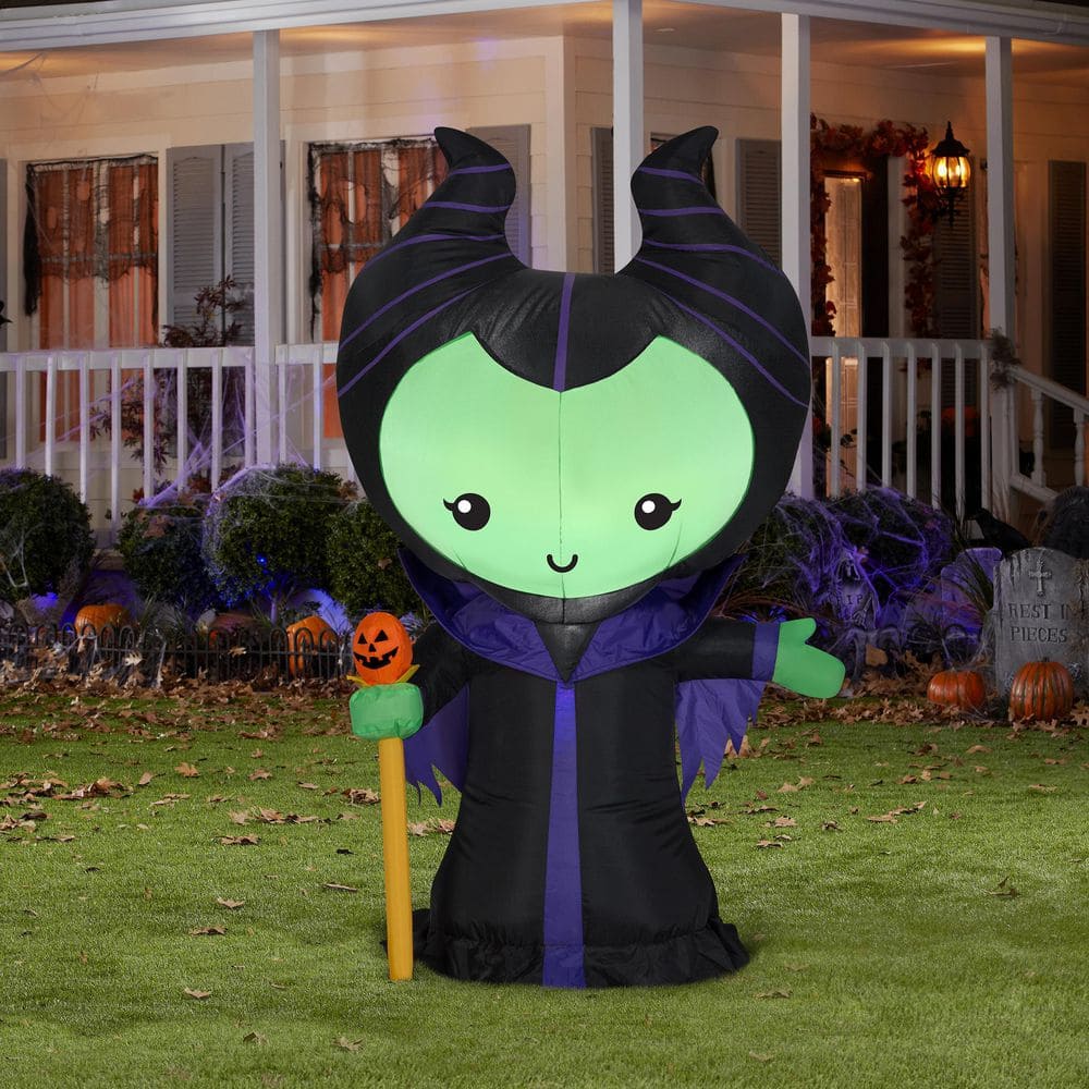 42 in. Inflatable Stylized Maleficent - Hercitys