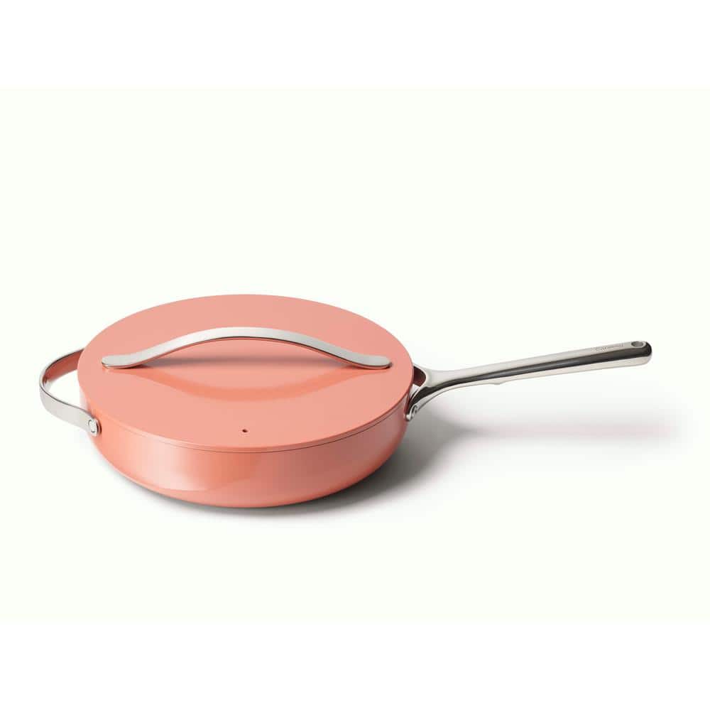 3 qt. Ceramic Nonstick Saute Pan in Perracotta - Hercitys
