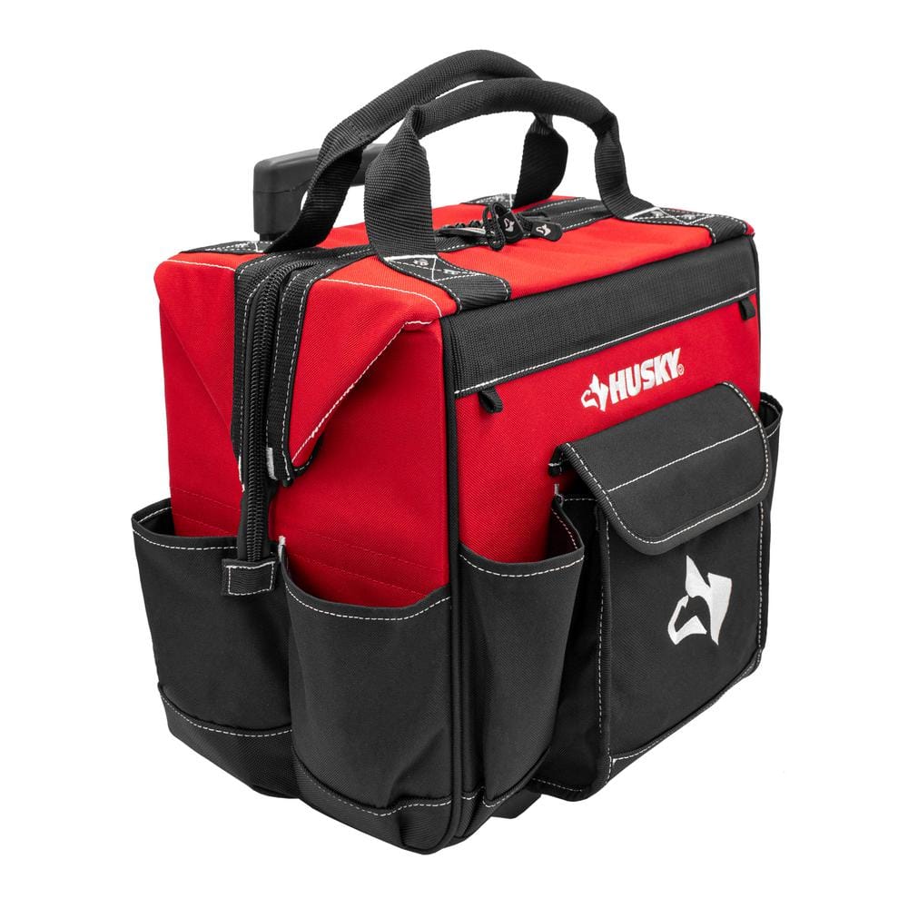 14 in. Rolling Tool Bag with Stackable 12 in. Tool Bag - Hercitys