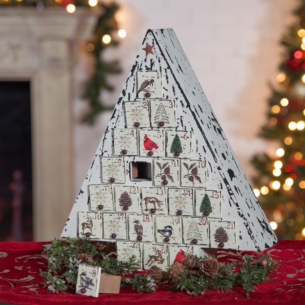 17.5 in. Wood Countdown Calendar - Hercitys