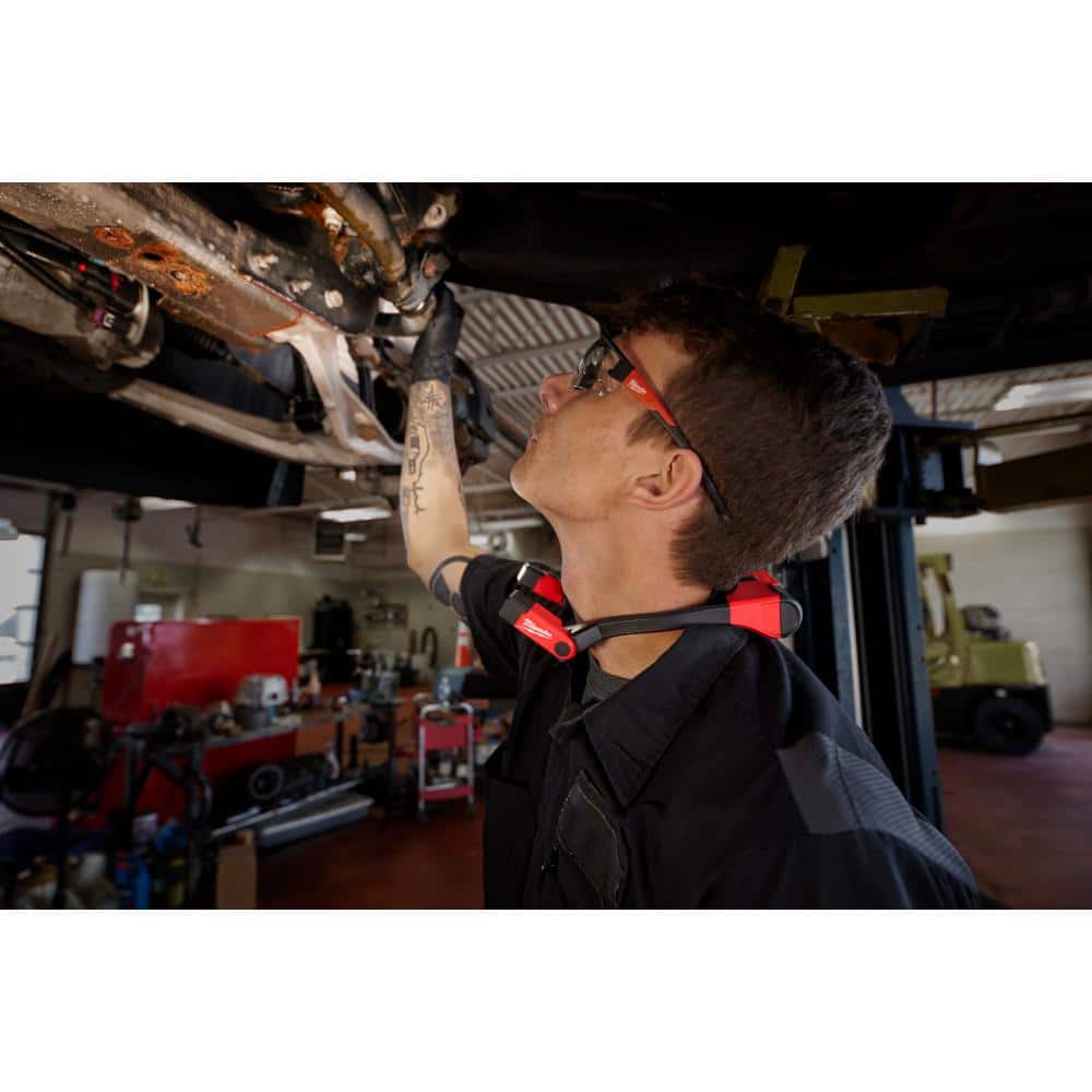 400 Lumens LED REDLITHIUM Rechargeable Neck Light with Extra USB 3.0 Ah Battery - Hercitys