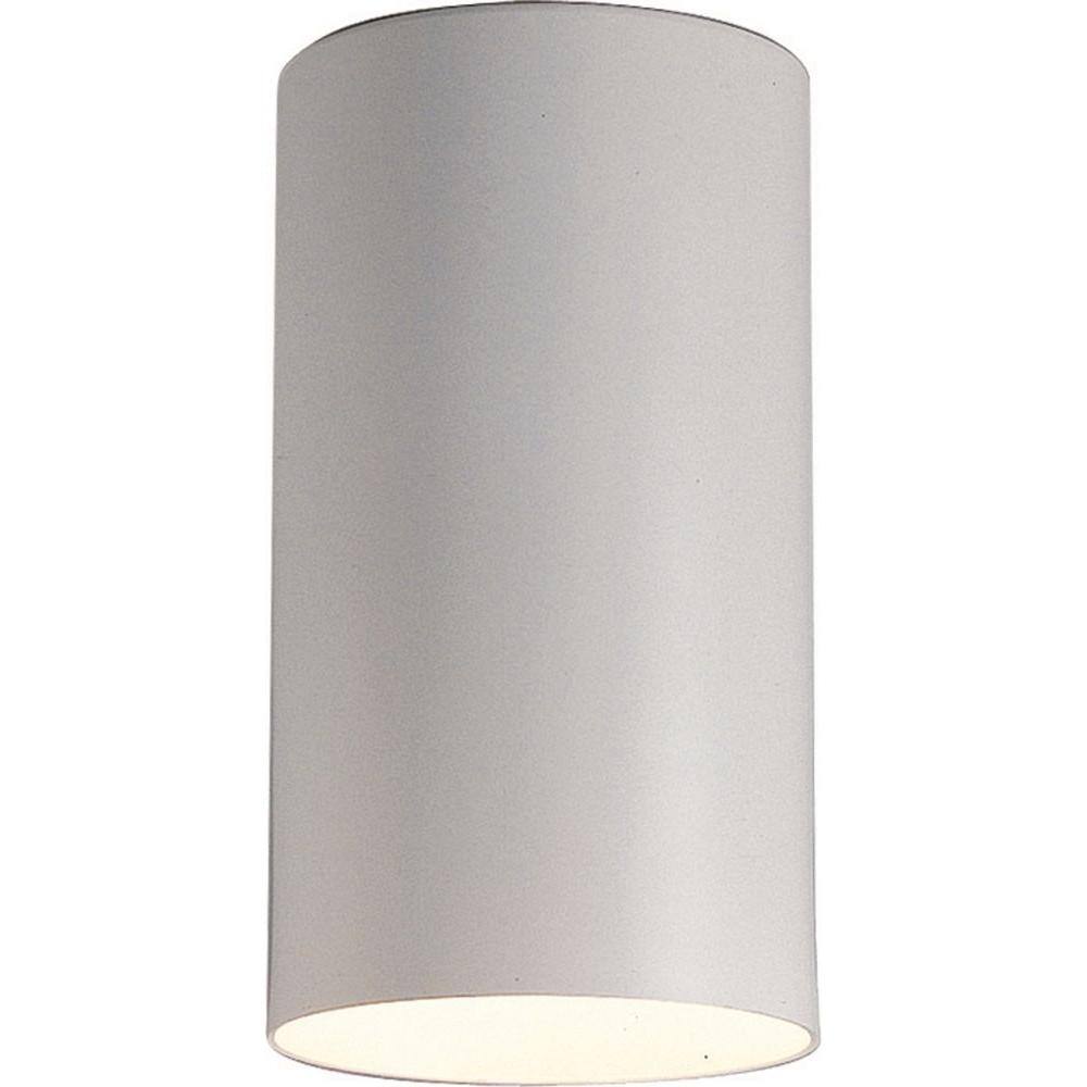 1-Light White Flush Mount - Hercitys