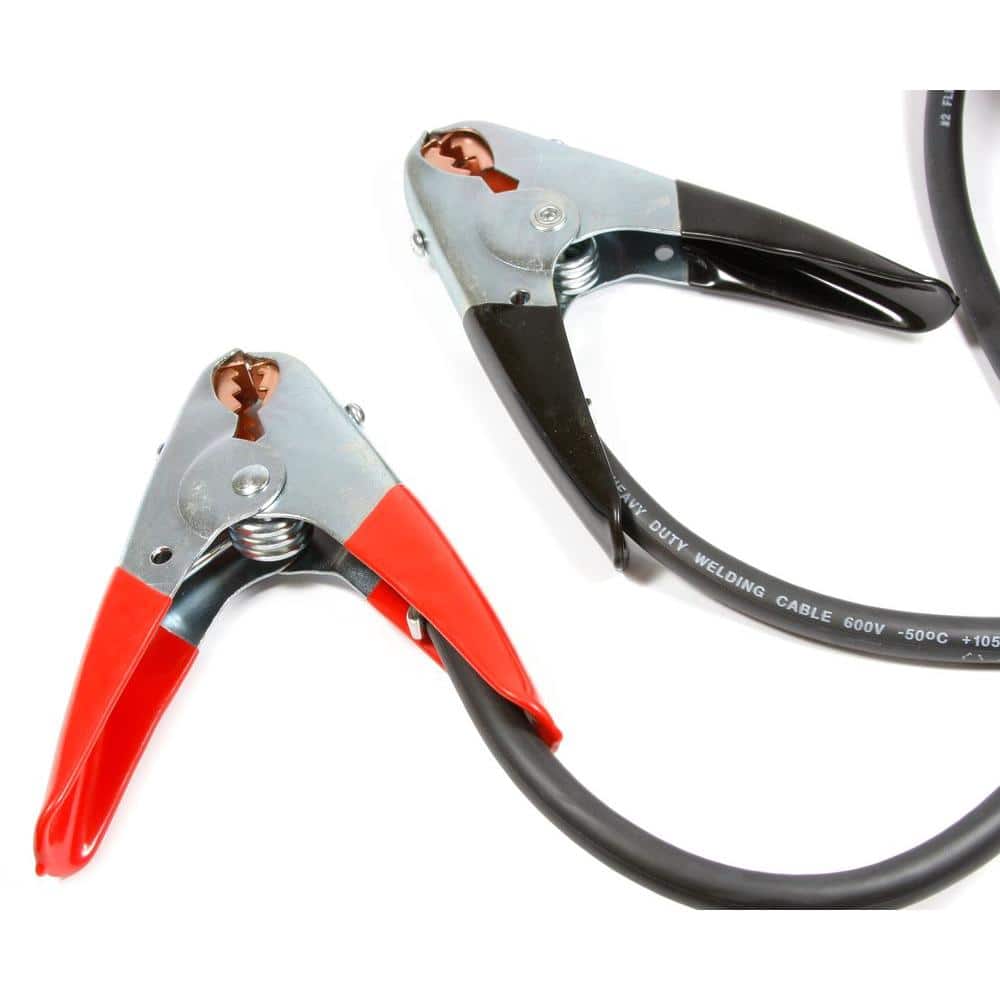 20 ft. 2-Gauge Heavy Duty Battery Jumper Cables - Hercitys