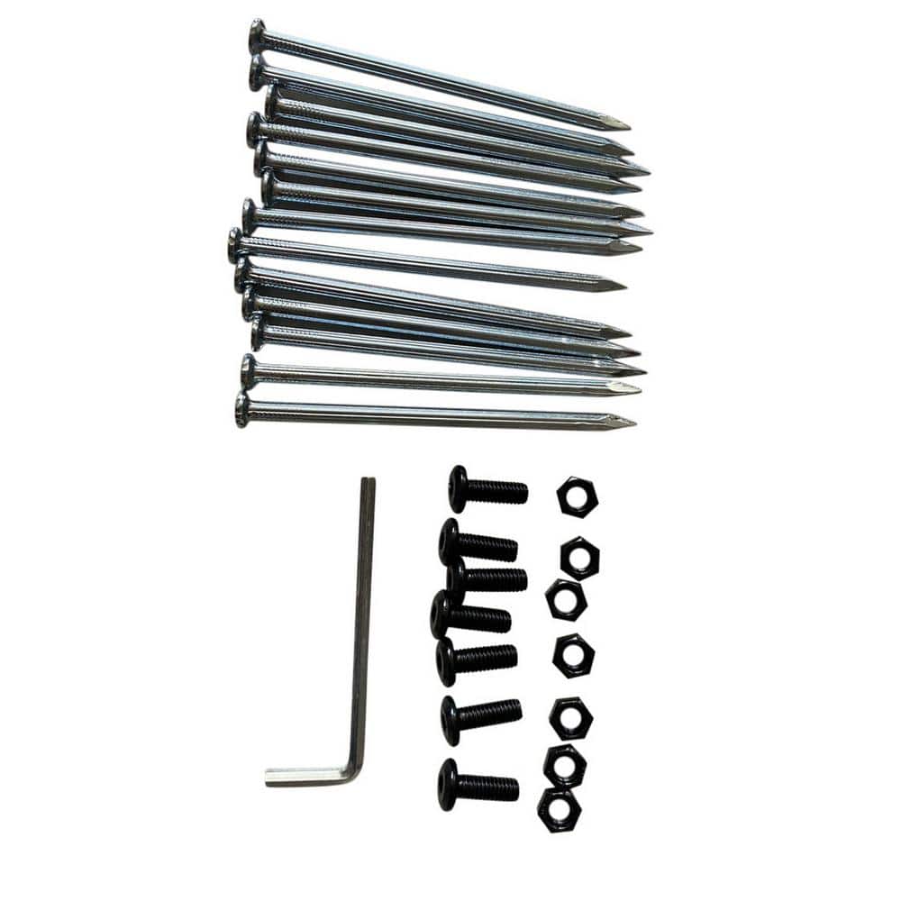 40 in. L x 2 in. W x 1.2 in. H Stainless Steel Garden Edging (Set of 6-Piece) - Hercitys