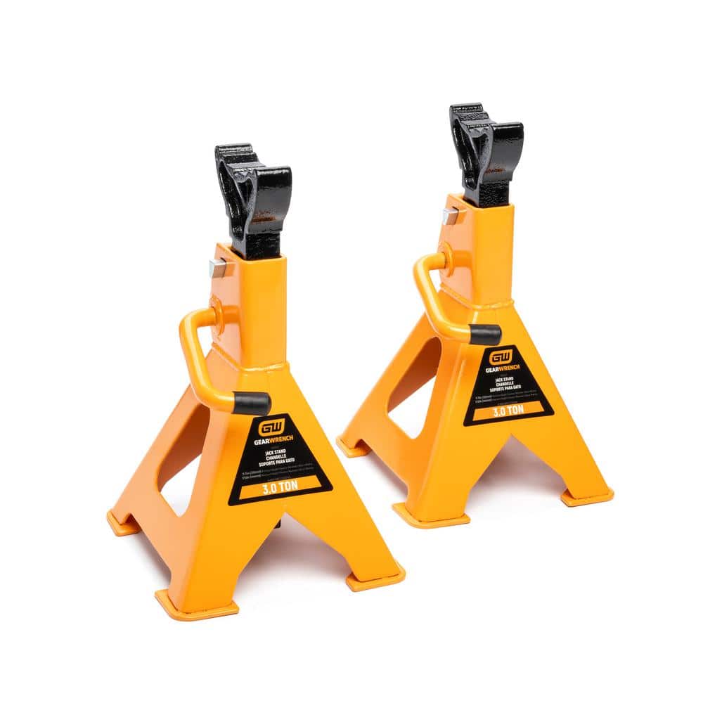 3-Ton Ratcheting Jack Stands (4-Piece) - Hercitys