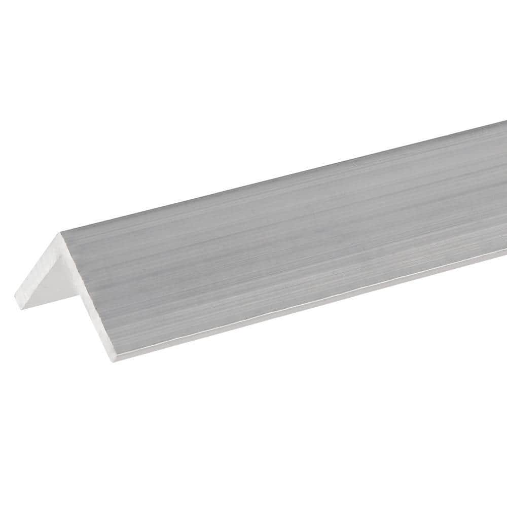 1 in. x 4 ft. – 1/8 in. Thick Aluminum Angle - Hercitys
