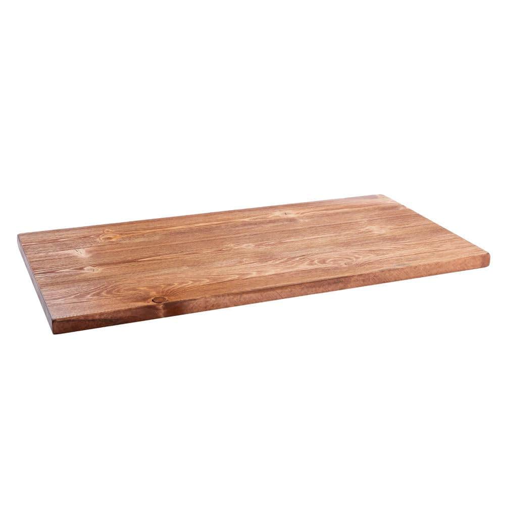 18 in. x 36 in. x 1.25 in. Sunset Cedar Stain Restore Coffee Table Wood Top - Hercitys