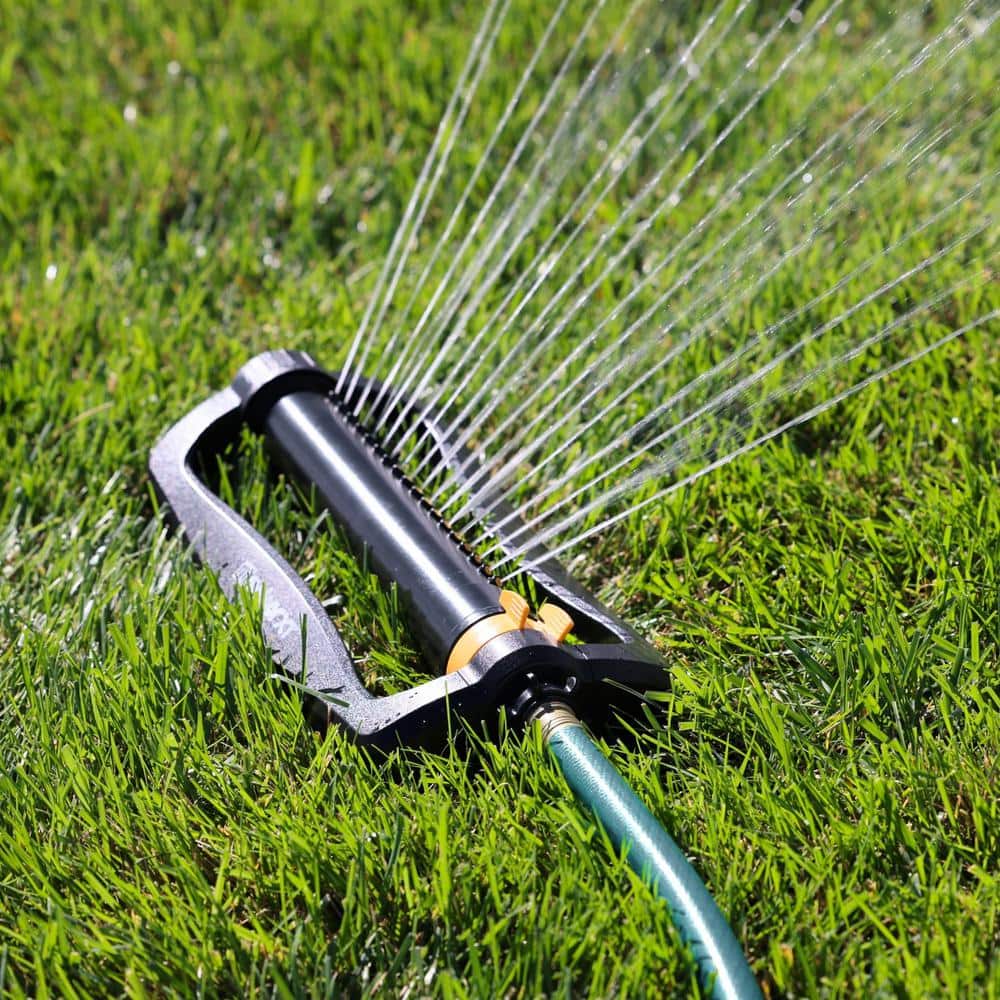 4,000 sq. ft. Turbo Oscillating Sprinkler - Hercitys