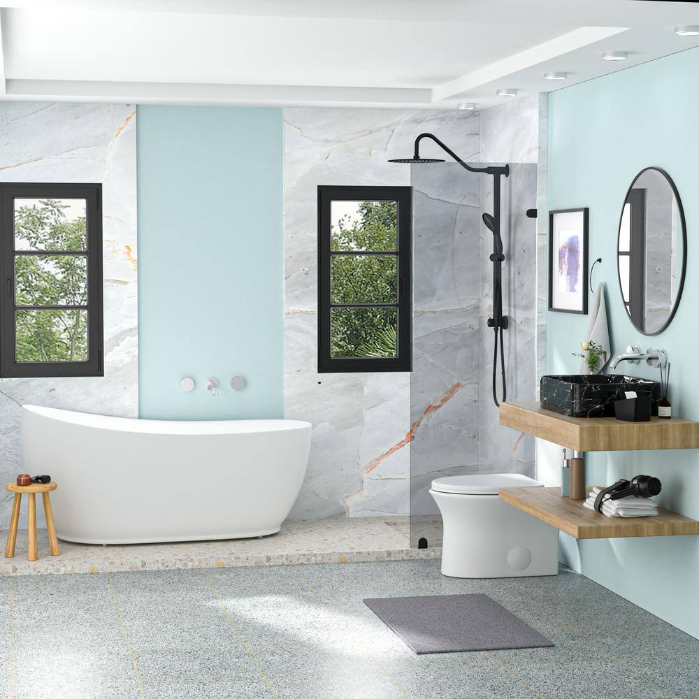 19 in. Framhouse Single Bowl in Black Ceramic Rectangular Vessel Bathroom Sink, Modern 19″x 15″ Framhouse Kitchen Sink - Hercitys