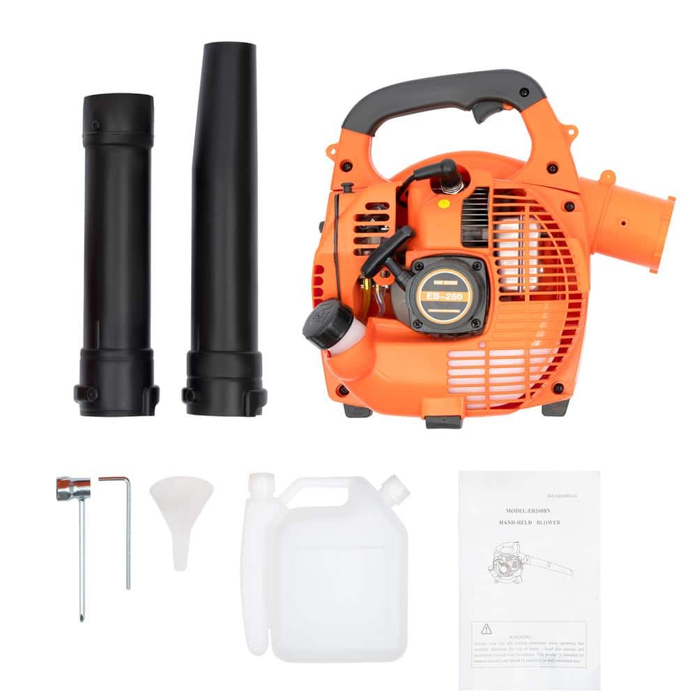 160 MPH 400 CFM 25.4 CC Gas Powered 2-Stroke Cycle Handheld Leaf Blower - Hercitys