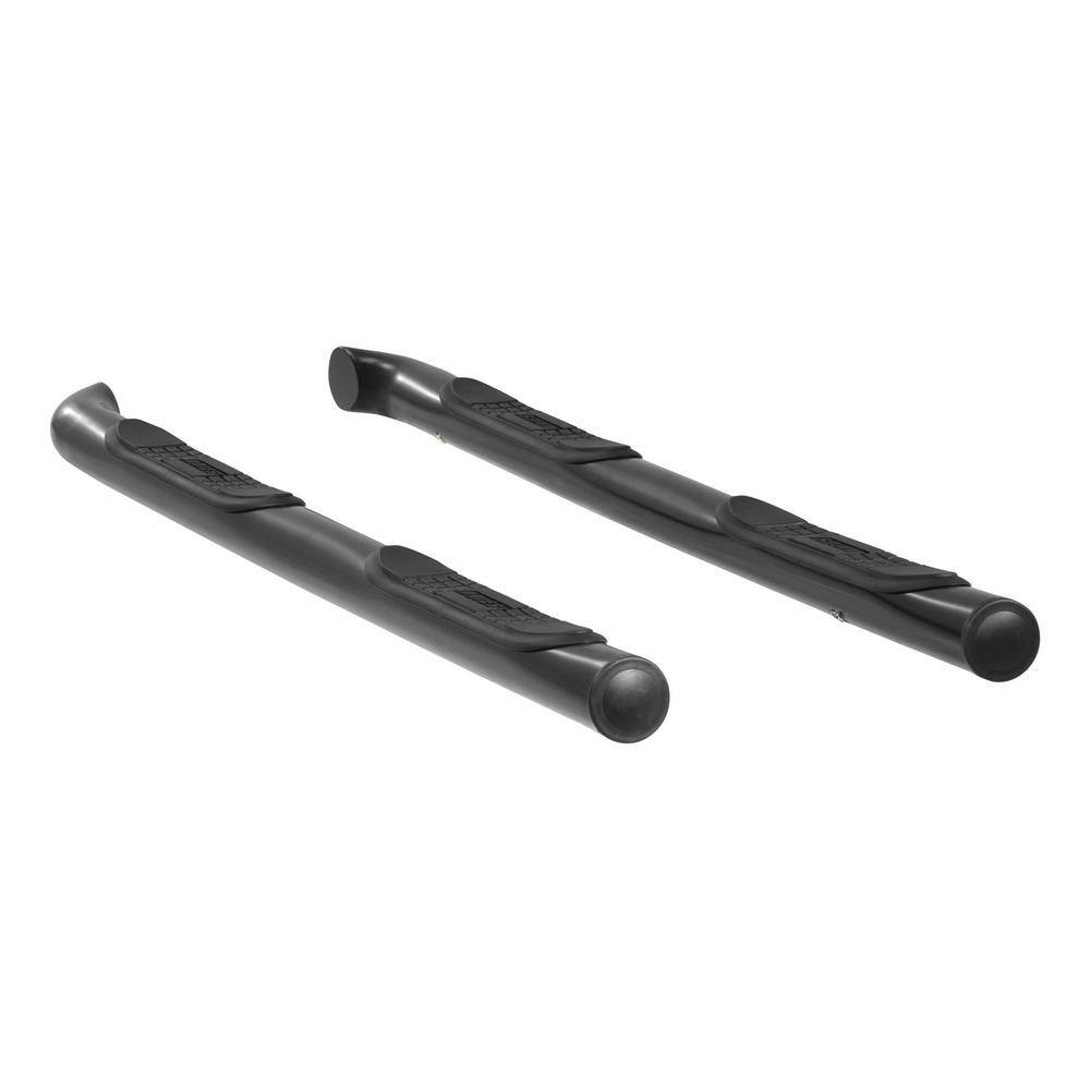 3-Inch Round Black Steel Nerf Bars, No-Drill, Select Ford Escape, Mazda Tribute - Hercitys