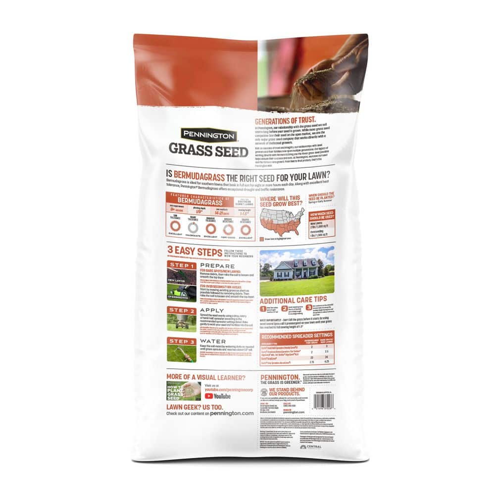 15 lbs. Bermudagrass Grass Seed - Hercitys