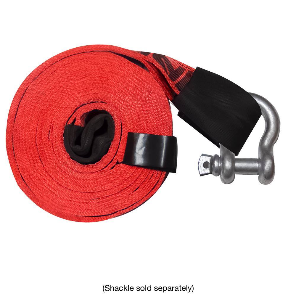 4 in. x 30 ft. Heavy-Duty Tow Rope - Hercitys