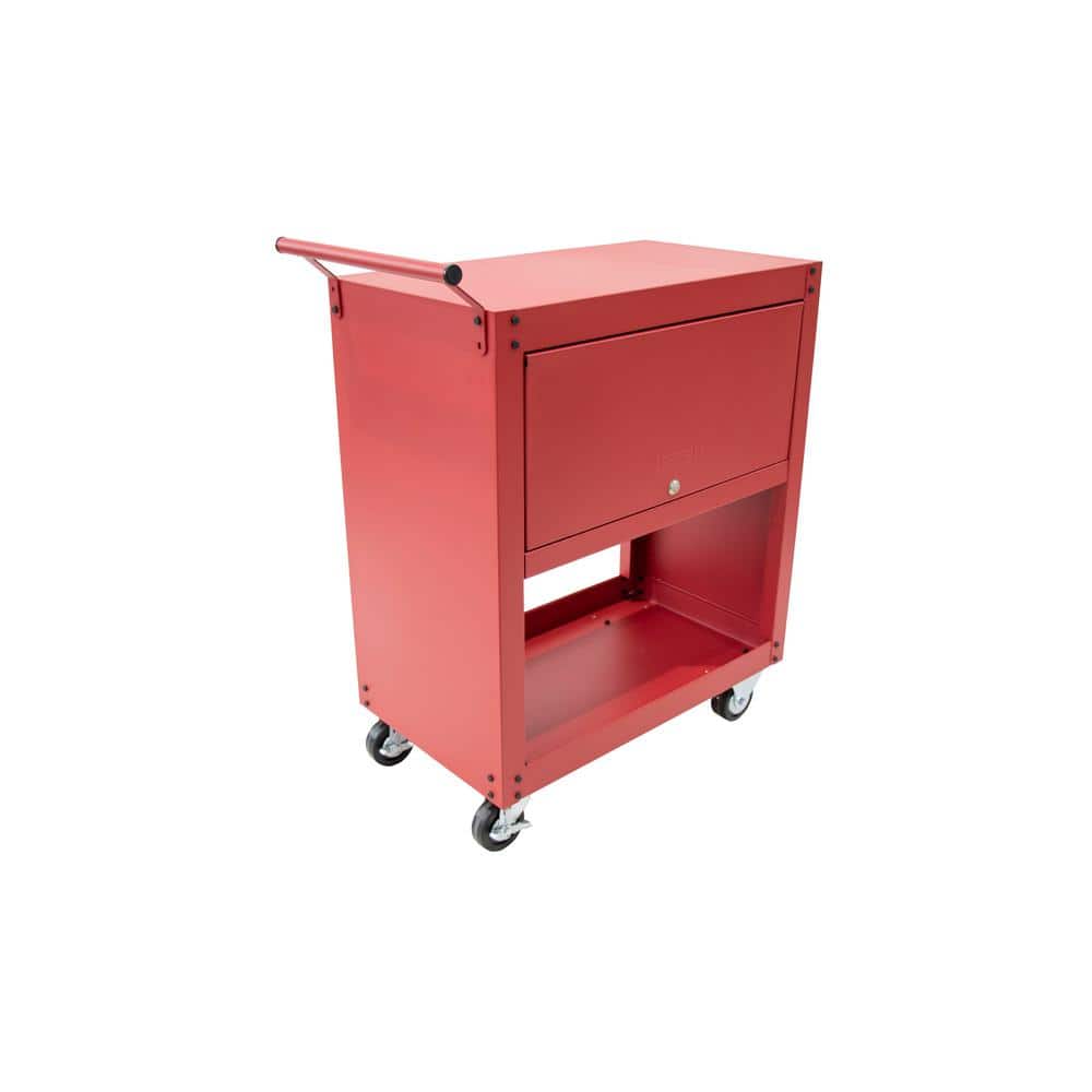 33 in. 1-Drawer Utility Cart Cabinet - Hercitys