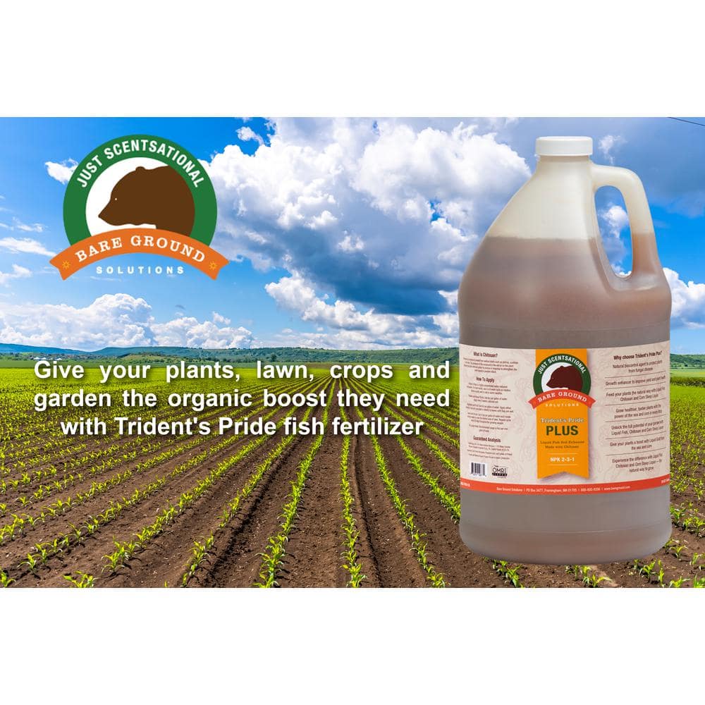 128 oz. Liquid Fish with Brown Algae and ChitosanSA - Hercitys